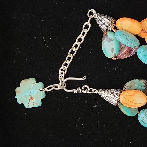 Multi stone necklace - Picture 3 of 3